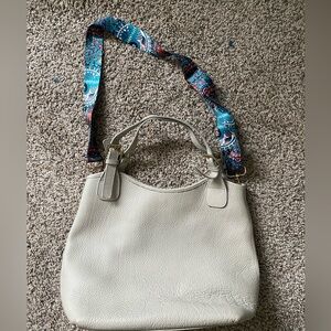 GiGi New York Brown Pebbled Leather purse